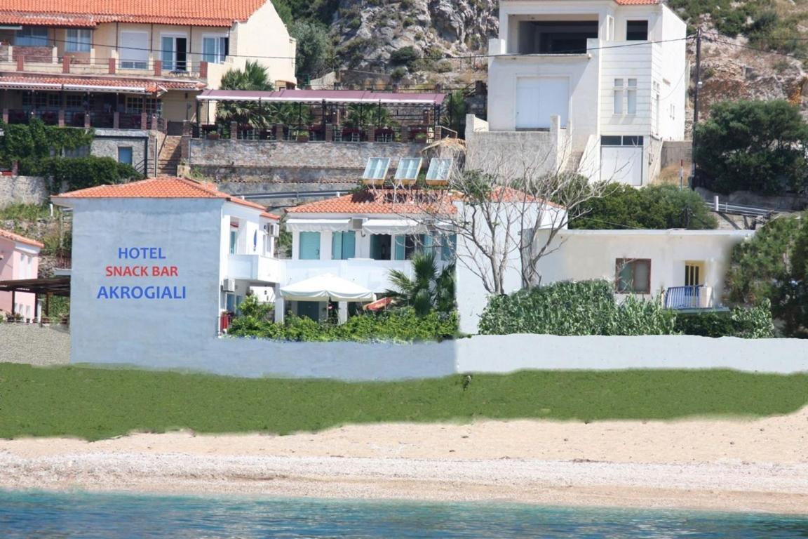 Akrogiali Hotel Plomari Dış mekan fotoğraf
