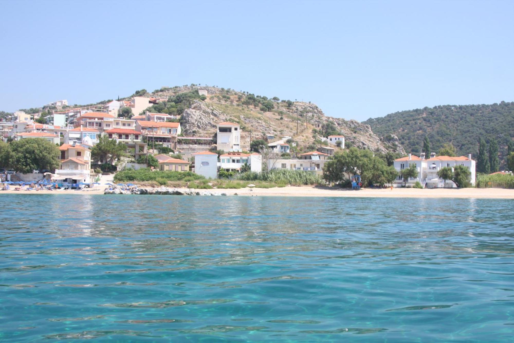 Akrogiali Hotel Plomari Dış mekan fotoğraf